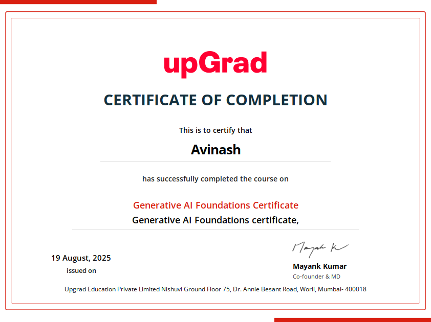 Certificate Image